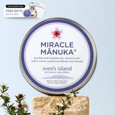 Sven’s Island New Zealand Miracle Manuka - Crème 250g Eczema Cream