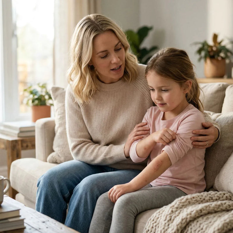 The Invisible Struggle of Kids with Eczema — And What Parents Can Do About It.