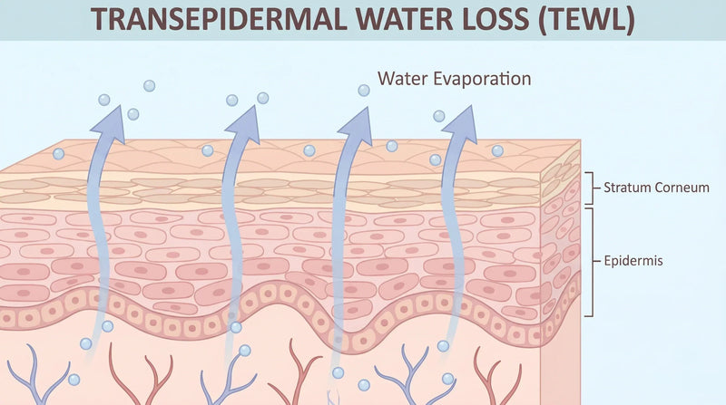 Transepidermal Water Loss (TEWL): The Hidden Mechanism Behind Dry, Eczema-Prone Skin