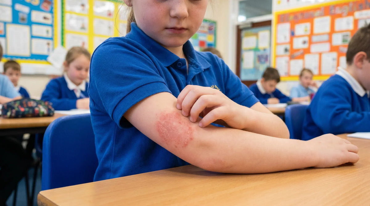 Eczema at School: How to Help Your Child Manage Flares, Itching, and Confidence