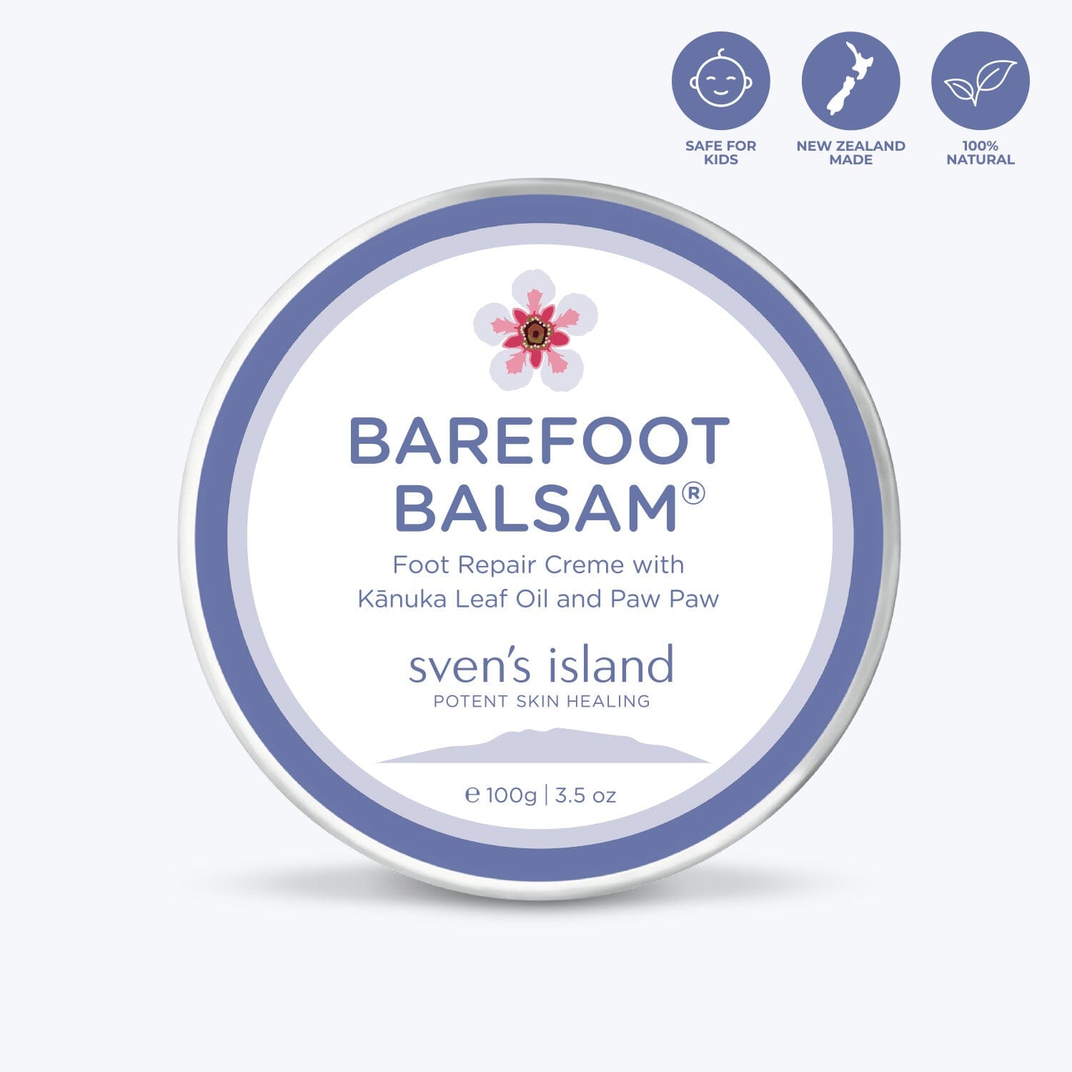 Barefoot Balsam - Foot Repair Cream BODY Sven’s Island New Zealand 