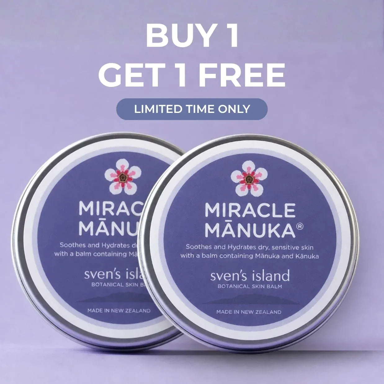 BOGO: Miracle Manuka Flare Relief Balm