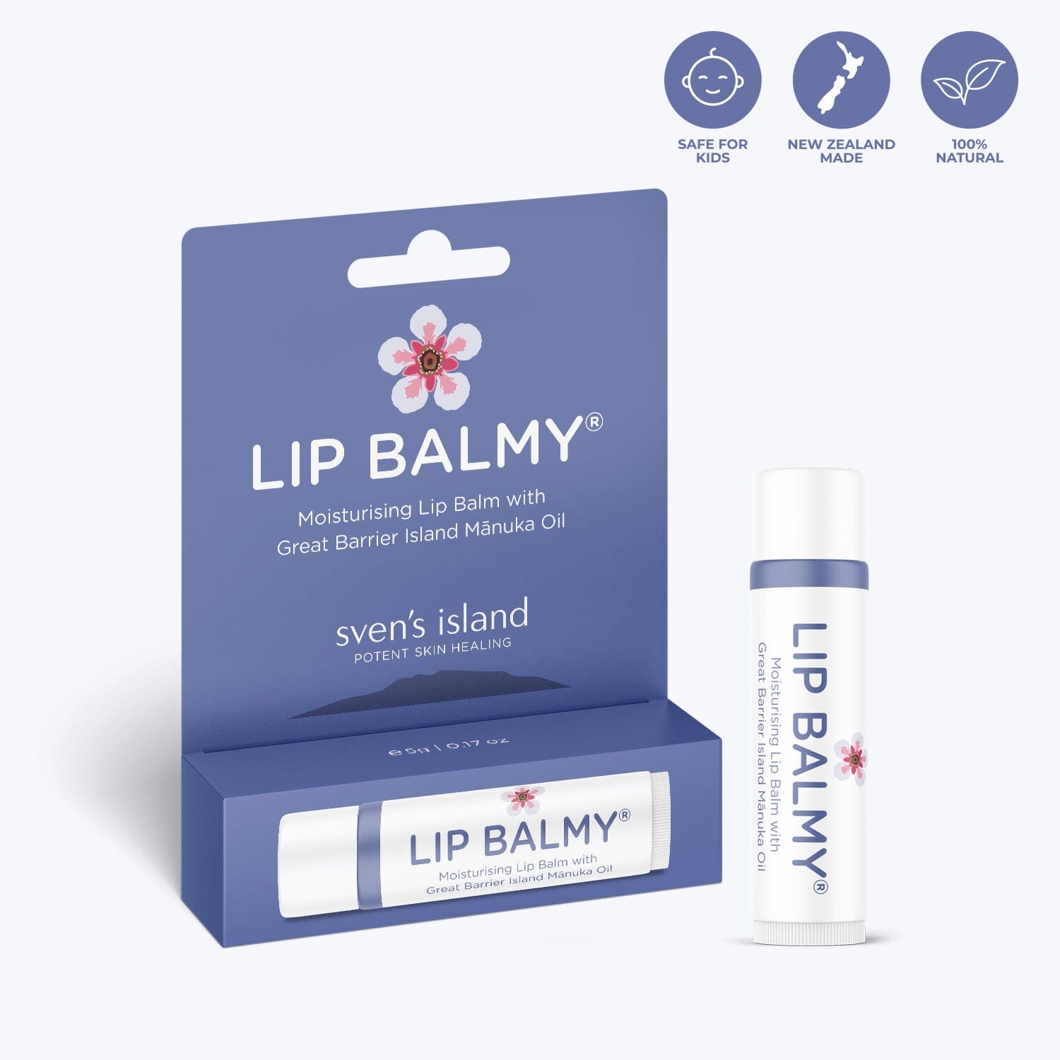 Lip Balmy - Moisturising Lip Balm LIPS Sven’s Island New Zealand 