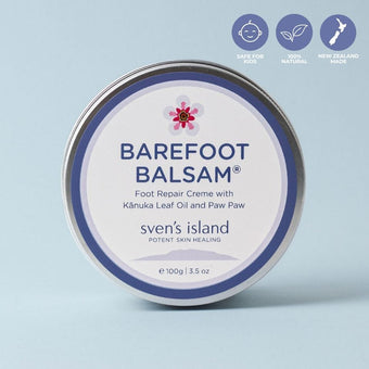 Sven’s Island New Zealand Barefoot Balsam - Foot and Leg Repair Cream Eczema Cream