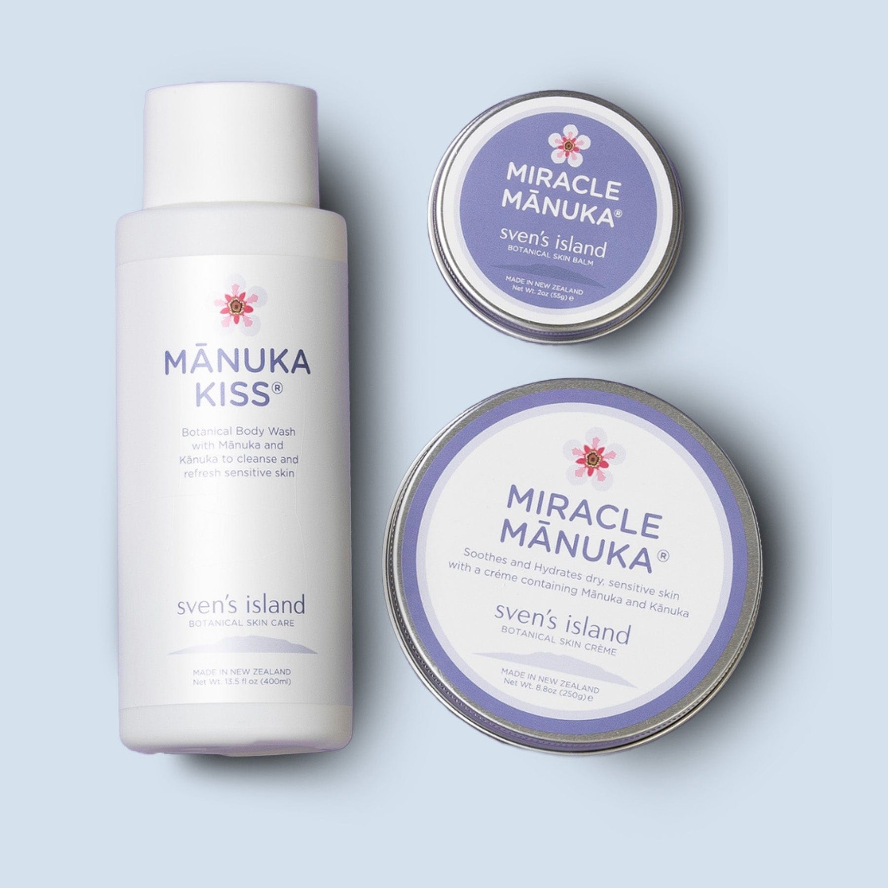 Sven’s Island New Zealand Eczema Trio Starter Kit Eczema Cream