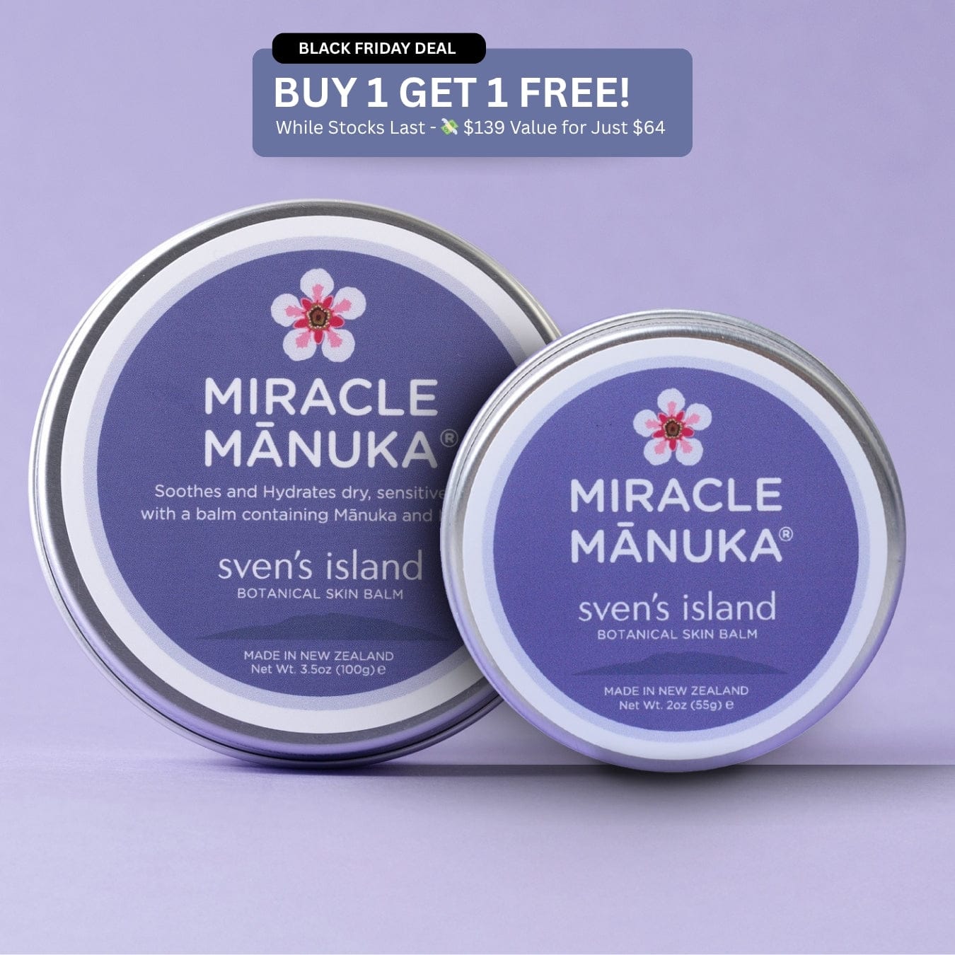 Miracle Manuka 100g – BOGO Parent And Child Deal