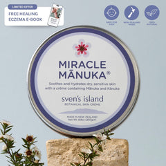Sven’s Island New Zealand Miracle Manuka - Crème 250g Eczema Cream